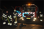 Oefening Autobrand  Newtonstraat Buitenpost
